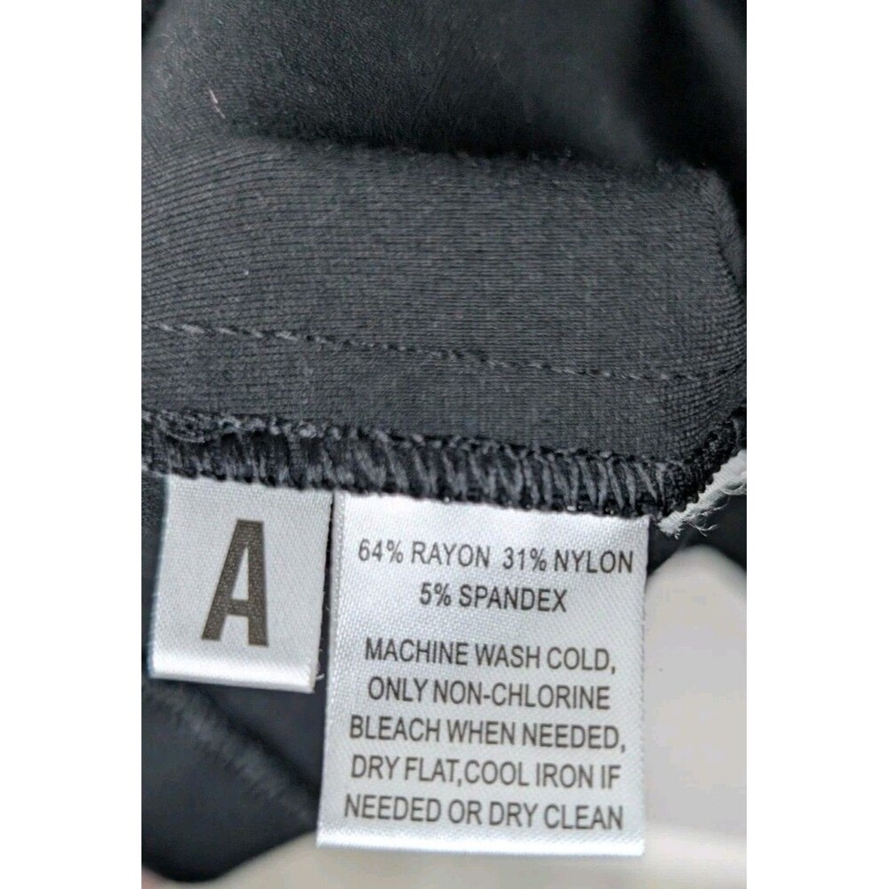 Ann‎ Taylor Loft Black Sheath Dress Womens Size 6 Rayon Blend - Picture 4 of 8